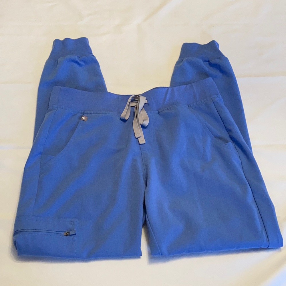 Figs Ceil Blue joggers size Small, like new